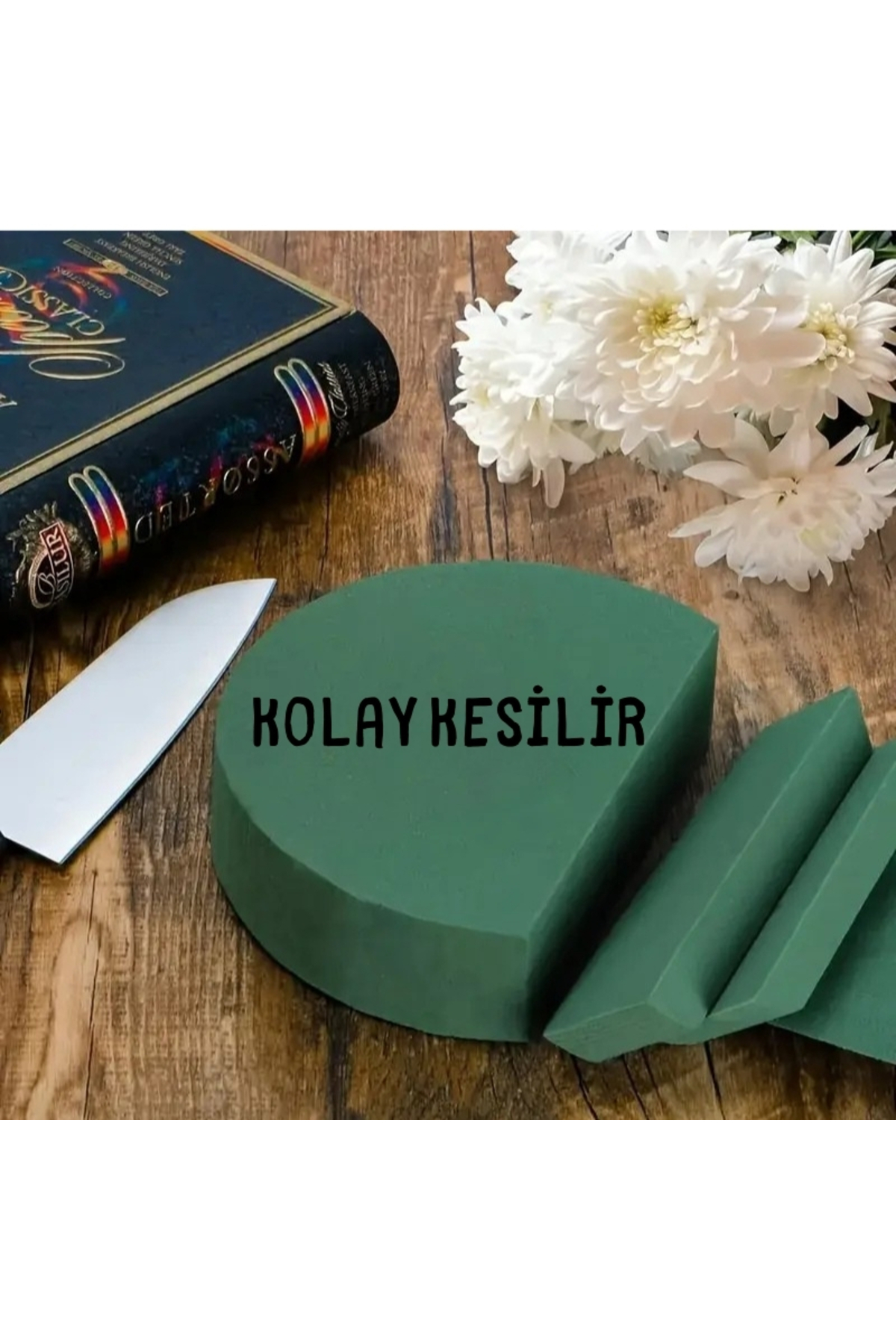 Canlı Çiçek Köpüğü Çiçek Süngeri 2 Adet Canlı Çiçekler İçin Özel Ürün